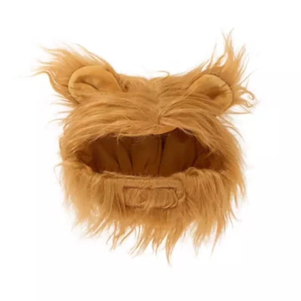 PetSmart Thrills & Chills Lion Mane Pet Costume Dog Cat Headpiece L/XL